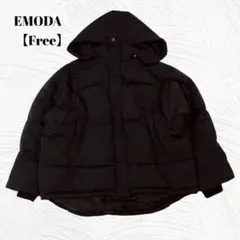 美品✨️EMODA　エモダ【Free】フード付き ダウンジャケットのサムネイル