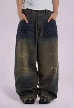 Jaded London Rusted XL Colossus Jeans 28