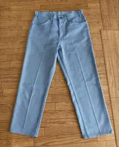 70s Levi's BigE 42タロン スタプレ 黒タブ ライトブルー