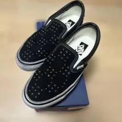 VANS PREMIUM スリッポン PEARLIZED PACK ブラック - メルカリ