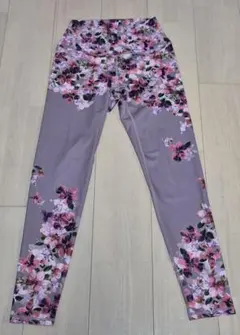 ♡新品♡SUKALA フルオブフラワーパネルレギンス ローズコッパー M
