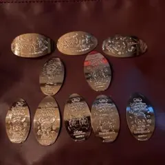ディズニー　ヴァネロペ　パルパルーザ　スーベニアメダル　10種セット