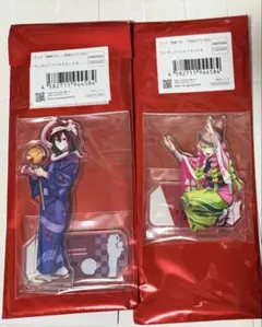 鬼滅の刃　ufotable 阿波踊りアクスタ　伊黒小芭内　甘露寺蜜璃セット