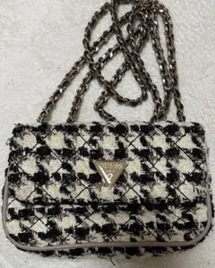 CESSILY Micro Mini GUESS ショルダーバッグ ベージュ