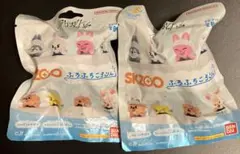 SKZOO びっくらたまご? ふろふちころりん ジニレット&ハンクオッカ セット