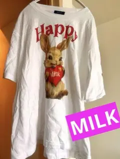 MILK♡happy bunny ♡Tシャツのサムネイル