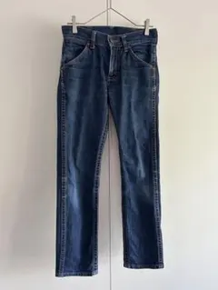 Wrangler メンズ ストレートデニム インディゴ Sのサムネイル