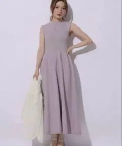 美品！】アルページュストーリー カラーボイルAラインワンピース