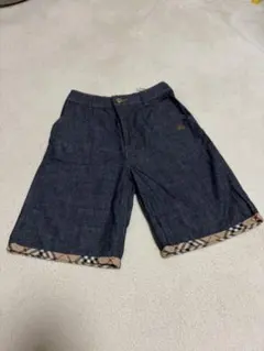 BURBERRY LONDON デニムハーフパンツ 120A - メルカリ