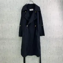 0293　【アーバンリサーチ】薄手コート　ネイビー　フリーサイズ