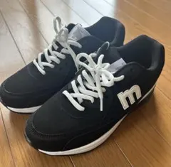 【新品タグ付き】moz ブラックスニーカー