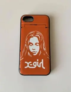 iPhone7/8 ケース x-girl カードケース付きのサムネイル