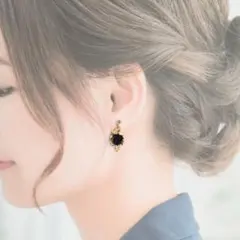 3.ハンドメイドアクセサリー ピアス イヤリング ノンホールピアス