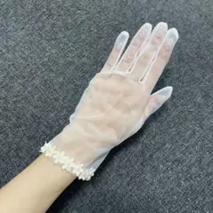 お値下げ！ウェディンググローブ　ショート