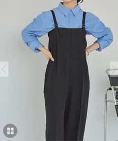 サスペンダー付ベアオールインワンのサムネイル