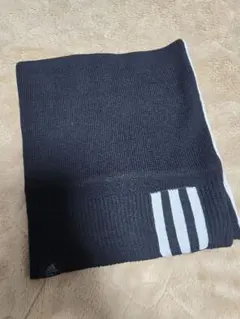 adidas ネックウォーマー ブラック/ホワイト