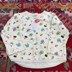 ハピダンブイ×モモンガ トレーナー 100cm