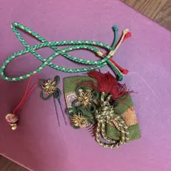 和装小物セット 髪飾り帯飾り 美品