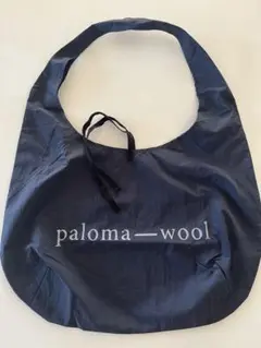 palomawool バッグ ネイビー　新品未使用