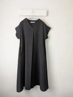 【接触冷感】麻調サックワンピース Lugnoncure テチチ ワンピース