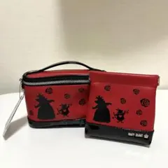 【新品未使用】MARY QUANT アリスデザイン ポーチ　2点セット