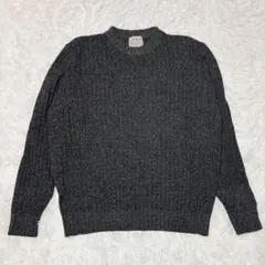 90s アシンメトリー ショルダー ジップ ニット ヴィンテージ y2k 