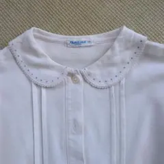 FAMILIAR 長袖シャツ 110サイズ ホワイト