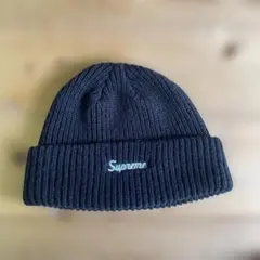 Supreme ブラック ニット帽