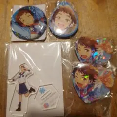 あんスタ とるパカ ハート型缶バッジ アクスタ　天満光　5点セット