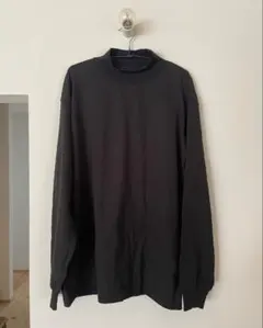 Graphpaper L/S Mock Neck Tee ブラック／サイズ：2のサムネイル