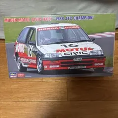 ハセガワ　無限　MOTUL シビック　EF3 1988 JTC チャンピオン