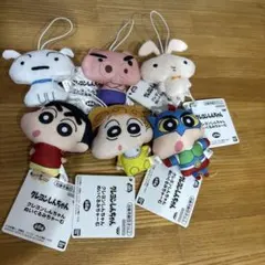 クレヨンしんちゃん ぬいぐるみチャーム 全6種セット