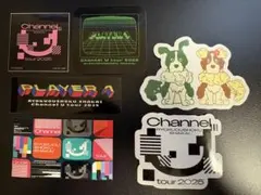 緑黄色社会 Channel U tour 2025 ステッカー セット