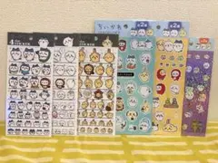 かわいいキャラクターシールセット 6シート