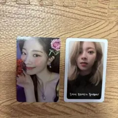 ダヒョン✖︎TWICEカード2枚