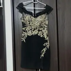 イルマ IRMA キャバドレス オフショルダー レースフラワー