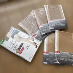 引き締めストッキング 3枚セット　他5足付き