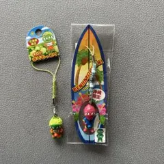 ストラップ まりもっこり　べにいもっこり　北海道限定　沖縄限定