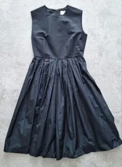 BEAUTY&YOUTH　ノースリーブ ワンピース フォーマル ネイビー