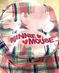 Disney Minnie Mouse チェック柄　帽子 54cmのサムネイル