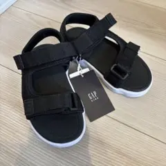 GAP KIDS ブラックサンダル 18cm【新品タグ付き】のサムネイル
