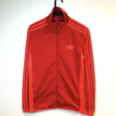 adidas ファイヤーバード トラックジャケット ジャージ 赤 トレフォイル