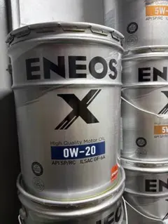 ENEOS X PRIME 0W-20 エンジンオイル 20L ペール缶 - メルカリ