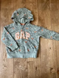 GAP 恐竜柄 フード付きパーカー