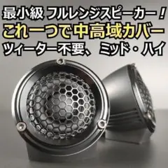 中古/Pioneer Xシリーズ☆ 高音質ツィーター【TS-T1RSⅡ】生産完了品の為、入手困難になってます。 TS-T1RSII PIONEER ⁄ carrozzeria(パイオニア ⁄ カロッツェリア)の