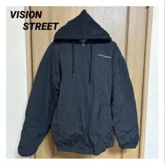 VISION STREET ヴィジョンストリート ナイロンジャケット 黒 L