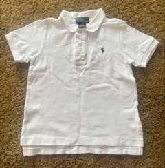 PolobyRalphLauren ポロシャツ ホワイト　白　ラルフローレン