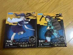 鬼滅の刃 栗花落カナヲ 竈門炭治郎 スーパープレミアムフィギュア 2点セット