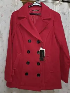 新品未使用　INGNI　イング　ピーコートMサイズ　赤色　レッド