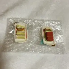 コメダ珈琲 一番くじ E賞ミニチュアフィギュアチャーム　ミックスサンド&カツパン